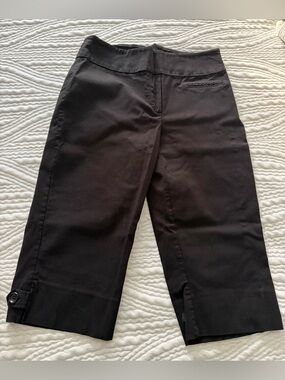 Reitmans Black Dress Capris